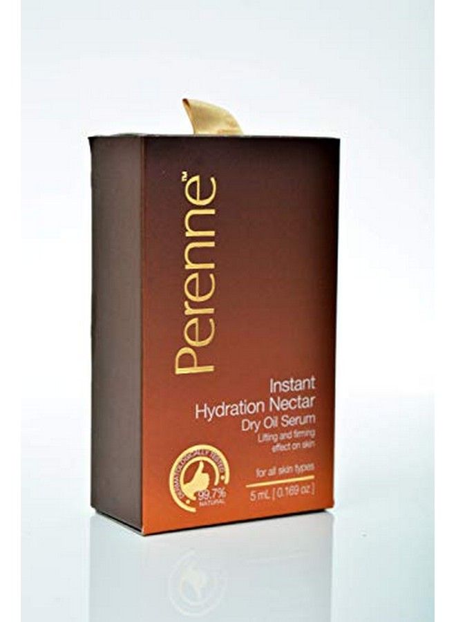 PERENNE Mini Instant Hydration Nectar Dry Oil Serum For Lifting And Firming Skin| Face Oil For Men And Women | Anti Ageing| Moisturising| Hydrating| Non Greasy| Non Sticky| For All Skin Types (5Ml) - Image 4