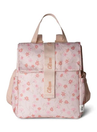 Citron Flower Insulated Lunch Bag, 18M , Eco-Friendly, Detachable Straps, 2 Side Pockets, 22.5x14.5x27cm - pzsku/ZA1F2E54E5DD0B44B52A1Z/45/1747478317/185e4132-7888-45e6-9569-485eac0c7e64