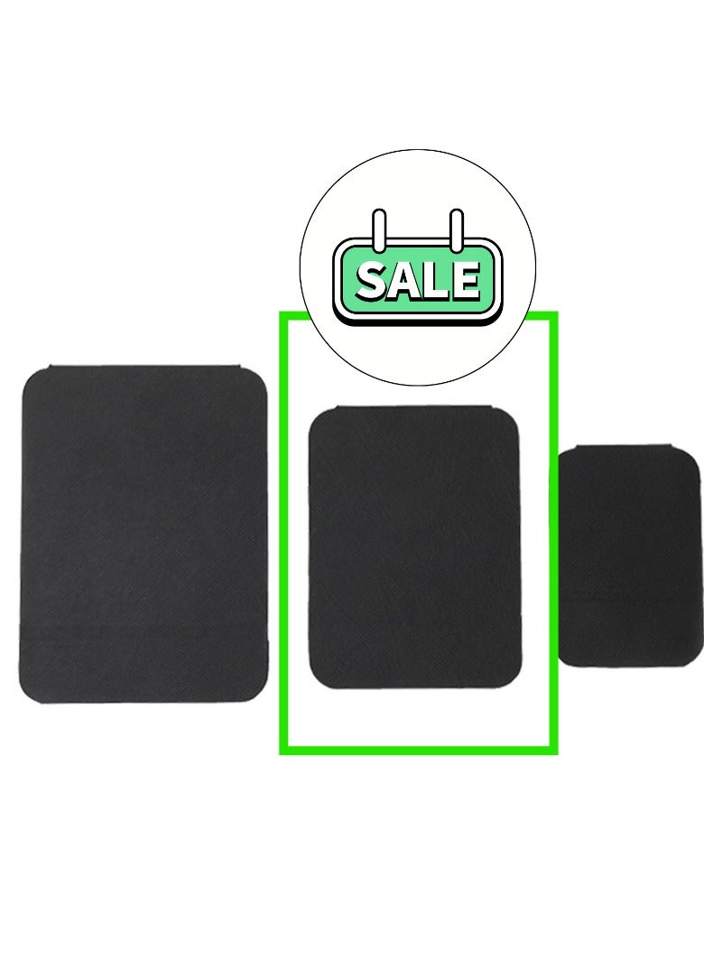 مرآة طي متوسطة سوداء - مرآة مكياج قابلة للتعديل للمكتب والسفر - Image 2