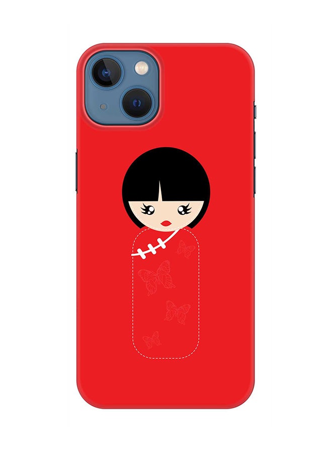 Stylizedd Case for iPhone 15 Slim Snap Classic Series Mobile Cover Hard PC Shield Matte Finish Phone CasePrint - Chinese Doll - Image 1