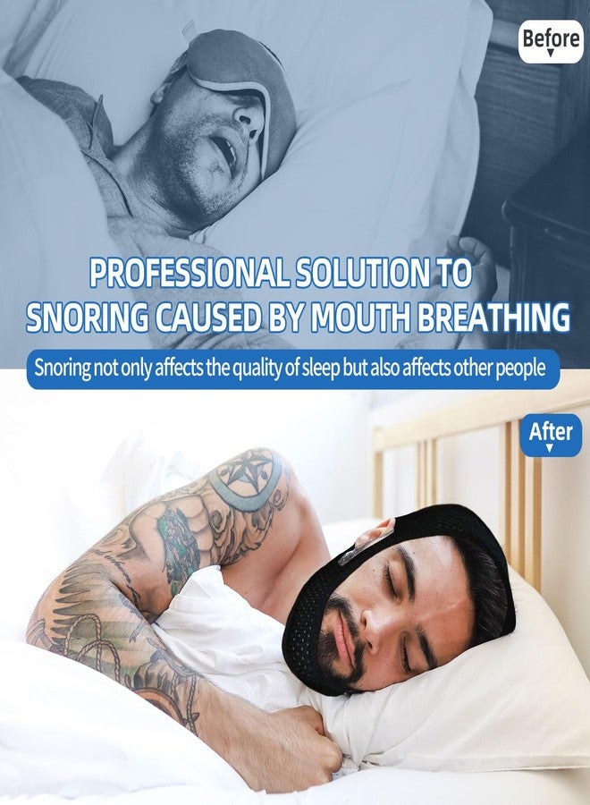 ifory Chin Strap for CPAP Users, Chin Strap for Snoring, Adjustable and Breathable Anti Snoring Chin Strap, CPAP Chin Strap to Keep Mouth Closed for Men or Women - Image 3