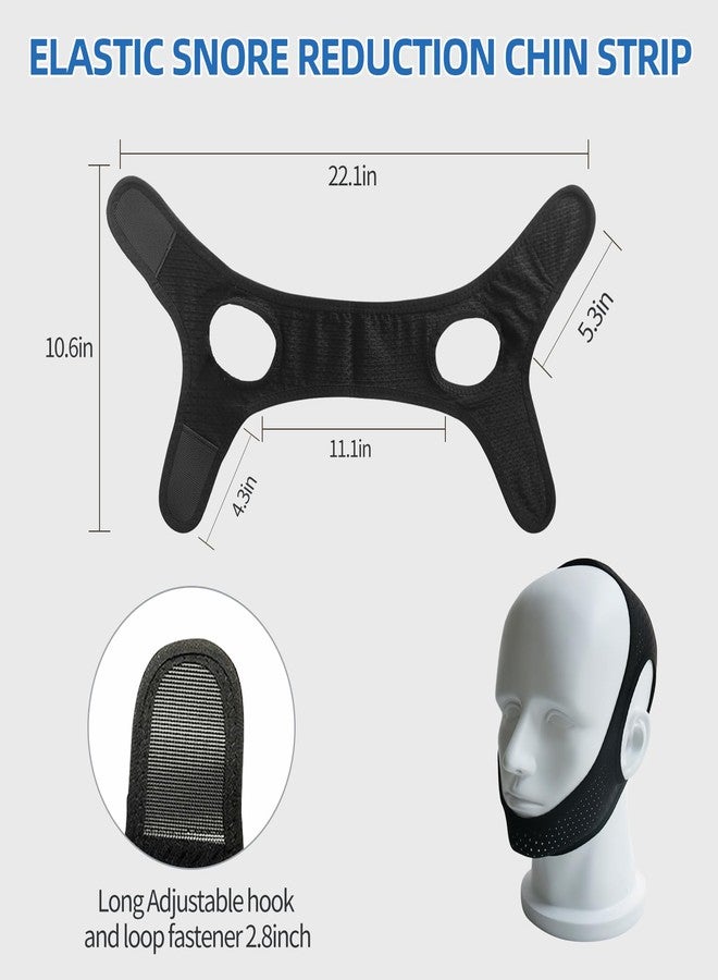 ifory Chin Strap for CPAP Users, Chin Strap for Snoring, Adjustable and Breathable Anti Snoring Chin Strap, CPAP Chin Strap to Keep Mouth Closed for Men or Women - Image 4