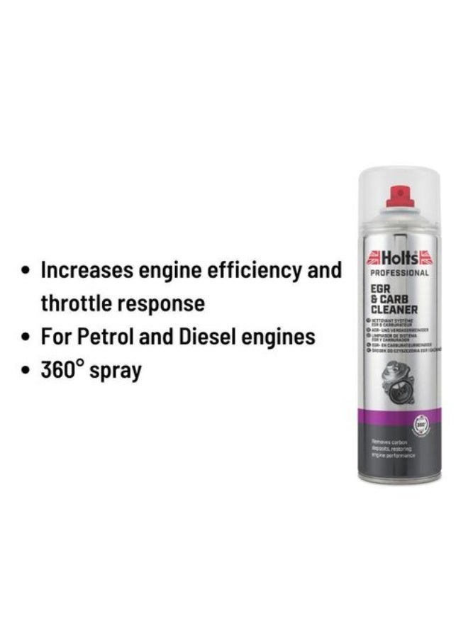 Holts منظف هولتس المحترف لنظام إعادة تدوير غاز العادم و الكربوراتور - 500 مل - Image 2