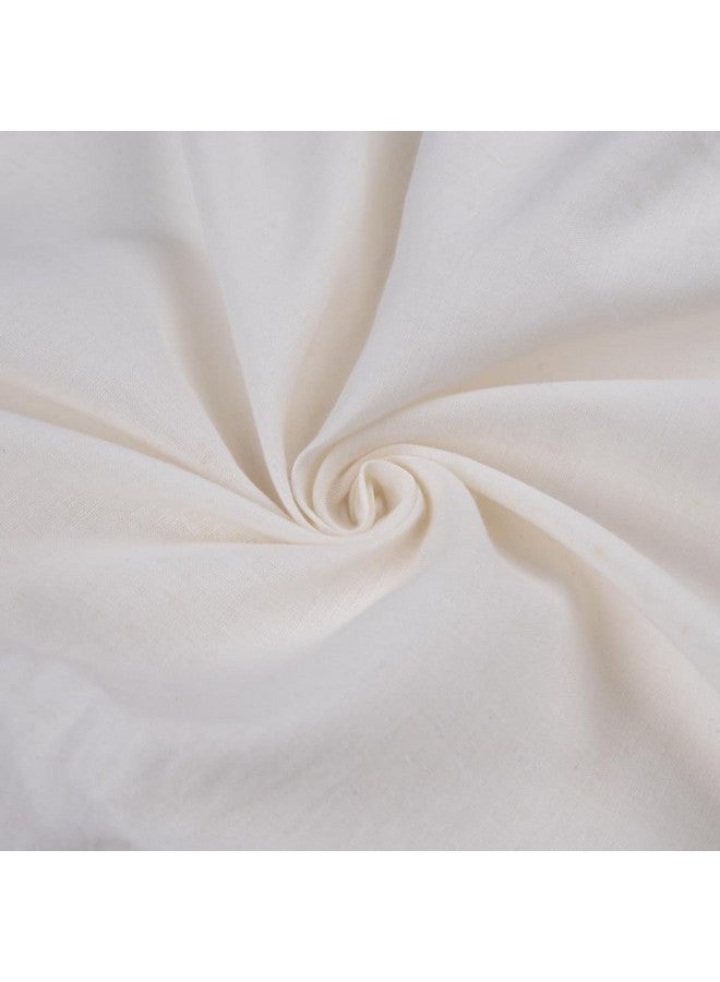 Bague Strainer Cheese Cloth for Kitchen 1 Meter Muslin Unbleached Cotton for Straining Grade 100% Cotton Fabric Reusable (5 X 1.25 Meter) ((5 X 1.25 Meter)) - Image 2