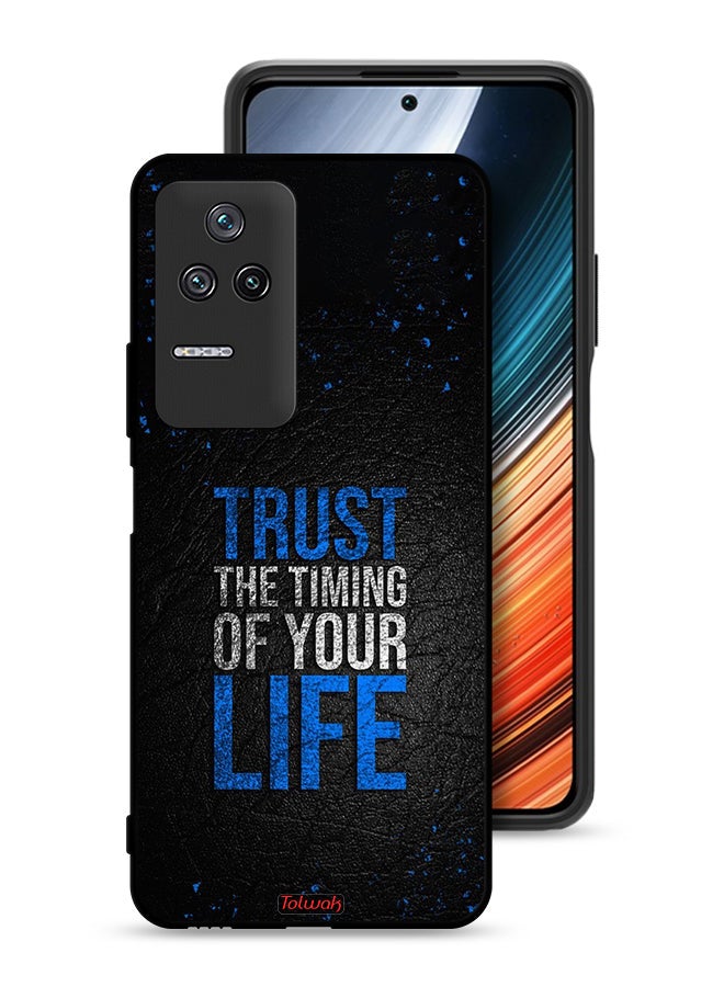 Xiaomi Redmi K50 Pro Protective Case Cover Trust The Timing Of Your Life