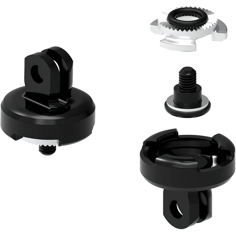 LEZYNE LED qPRO Mount Durable Lightweight CNCMachined Aluminum Compact QuickRelease LED Mount with UltraSecure Locking Mechanism Compatible with GoPro - Image 2