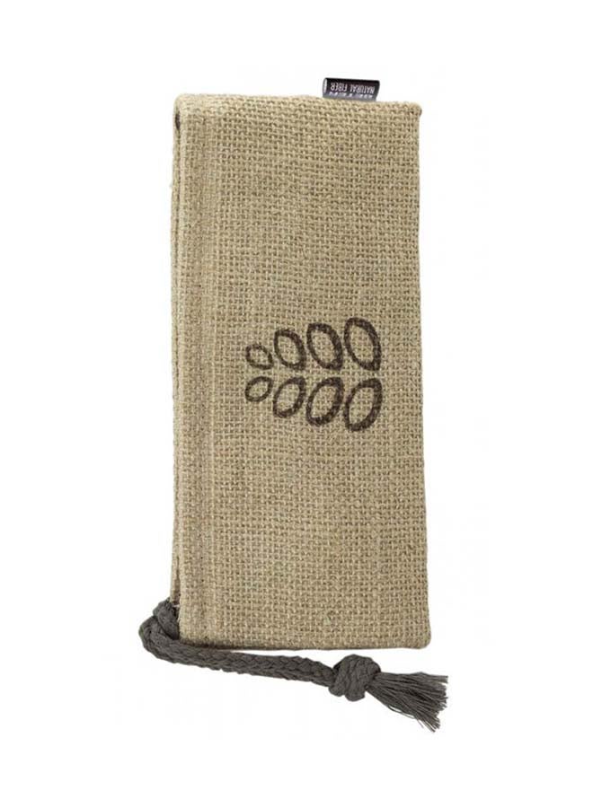 حقيبة مستحضرات تجميل صغيرة من الألياف الطبيعية من بيتر