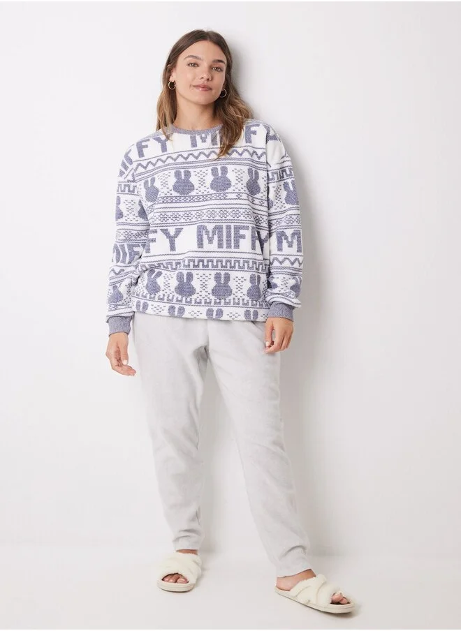 women'secret Mm Mf Miffy Pj Long Pyjama