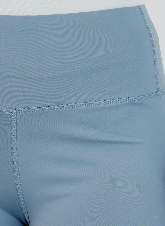 Styli Active Broad Waistband Basic Leggings