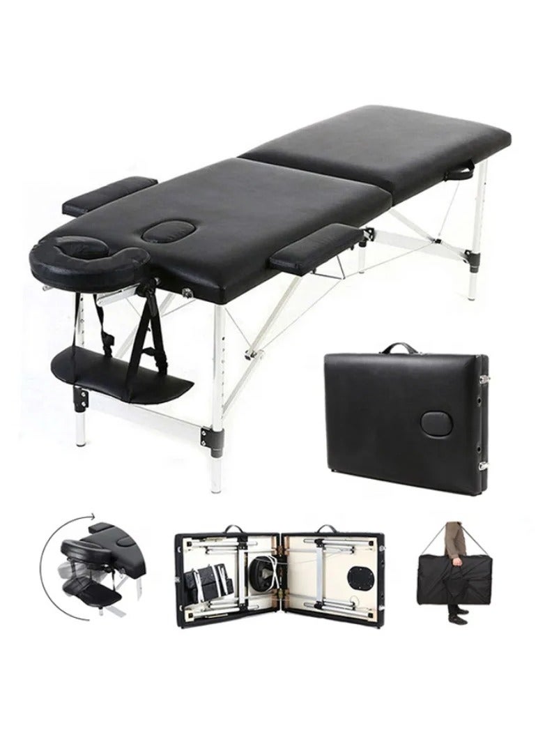 BACK COMFORT Body Sculpture Aluminum Body Massage Table Black - Image 3