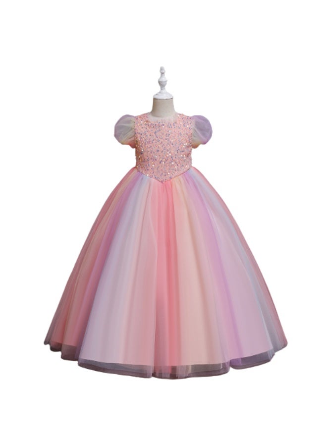 D'Daniela Rainbow Tulle Dress - Image 2