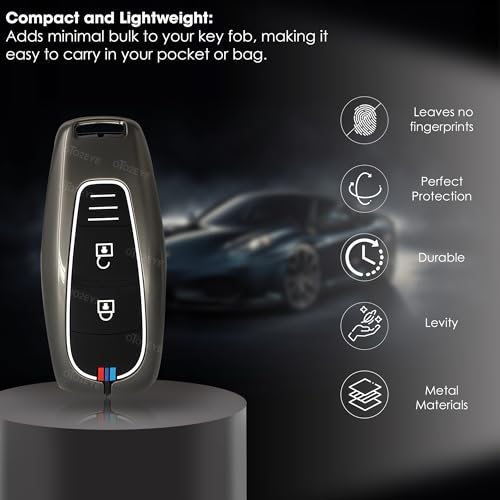 OTO2EYE Premium Metal Key Cover Compitable For Maruti Suzuki Ignis | S Cross | Baleno | Ciaz | Vitara Brezza | Swift 2 Button Key (Pack Of 1) - Image 2