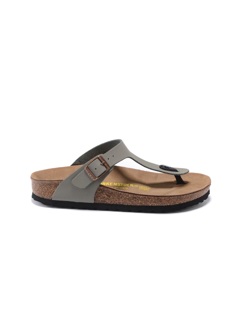 BIRKENSTOCK Gizeh Toe-Post Leather Sandals - Image 3