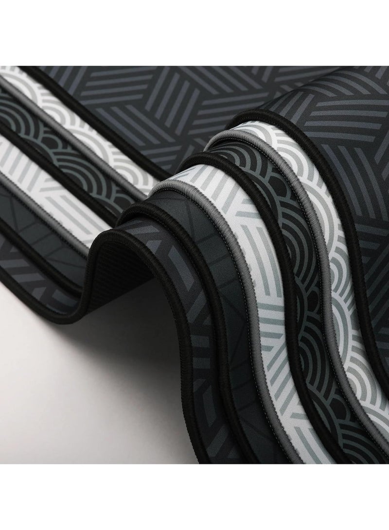 Japanese style Deskmat Gaming Mouse Pad Large XXL Mousepad Mat High Quality 78x30x0.3cm Black - Image 1