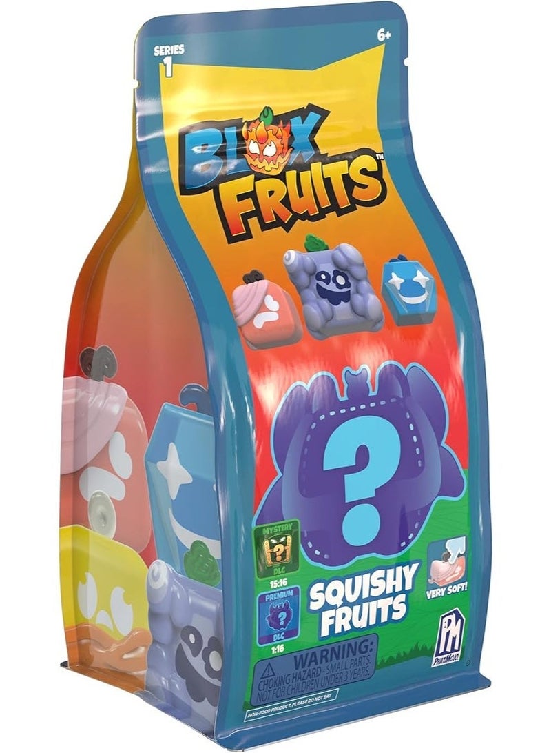 Blox Fruits Mystery Squishy Figure SQ3310 | Surprise Collectible Fruit Character | Soft Squeeze Toy | 1 Random Squishy Figure Included - Image 2