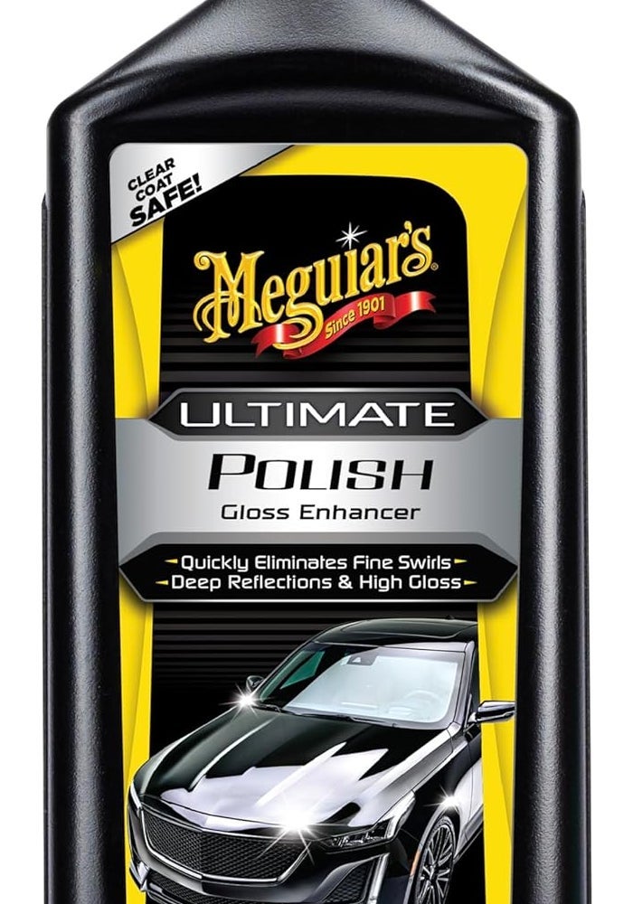 Meguiar's مغيارز بوليش السيارة النهائي طلاء ما قبل الشمع 473 مل - معزز لمعان للانعكاسات العميقة واللمعان الأقصى - Image 1