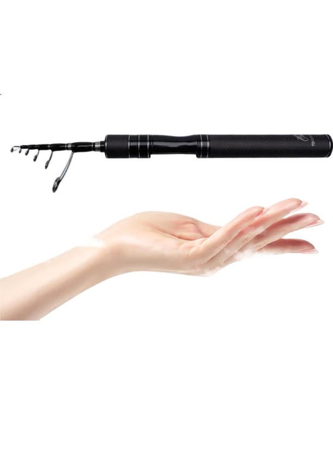 Taigek Ultra Short Telescopic Rod Portable Travel Multi-Section Father'S Day 1.8M Gun Handle Right Hand Water Drop Reel Combo - Image 3