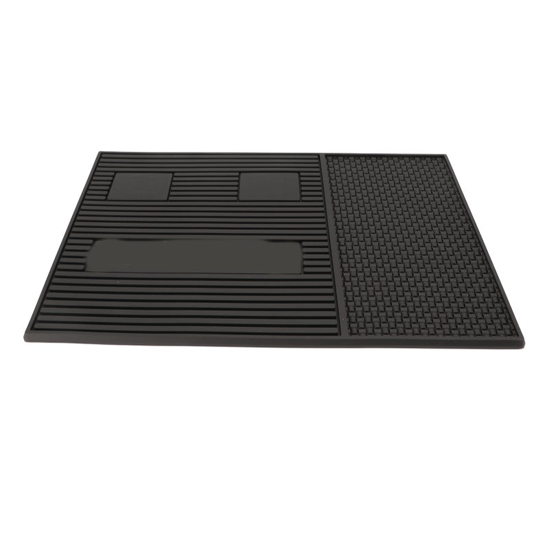 Magnetic Barber Mat: Non-Slip Silicone Station Mat - Easy Clean Portable Tool Organizer for Salon Barbers Home Grooming Settings - Image 2