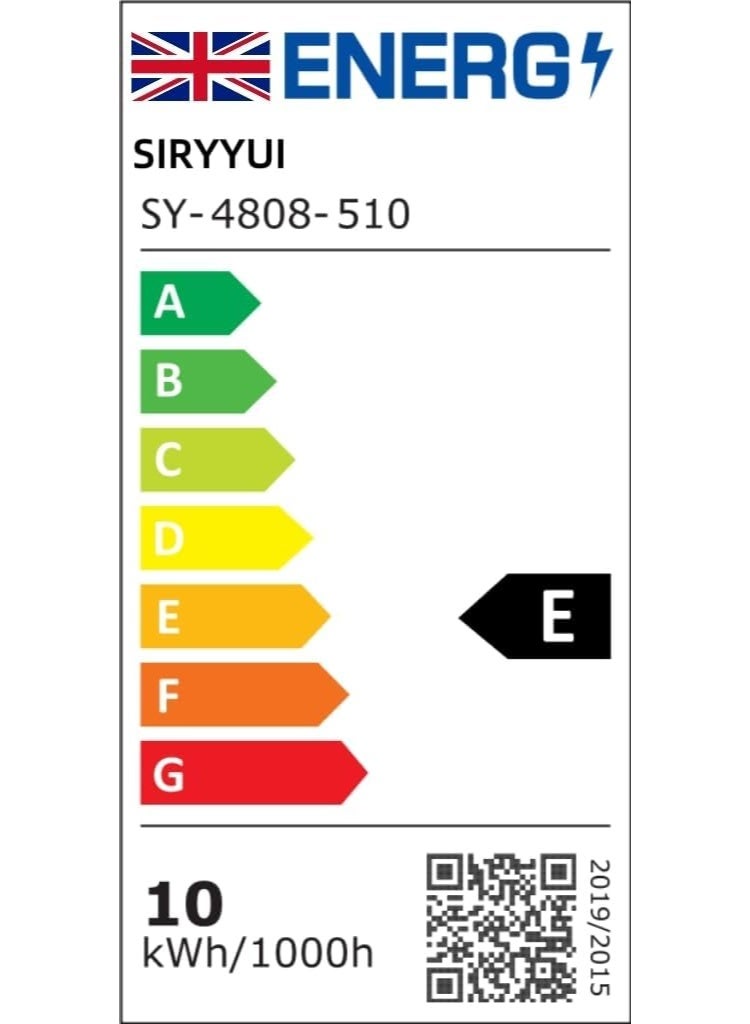 شريط إضاءة LED من SIRYYUI بتقنية COB بطول 5 متر، لون أبيض دافئ 2700 كلفن، بكثافة 480 LED لكل متر، مؤشر تجسيد ألوان CRI +90، مناسب لخزائن المطبخ والديكور المنزلي ومشاريع الإضاءة الداخلية DIY - Image 2