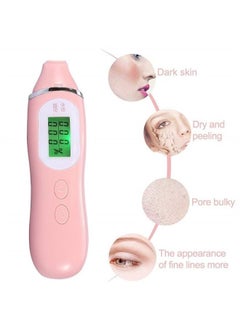 Salmue LCD Digital Skin Analyzer, Moisture Water Oil Monitor for Skin Care, High Sensitive Facial Skin Tester USB Digital Measuring Device for Home Traveling Beauty Salon SPA Girls&Women(Pink)  - Image 4