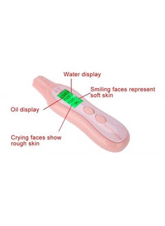 Salmue LCD Digital Skin Analyzer, Moisture Water Oil Monitor for Skin Care, High Sensitive Facial Skin Tester USB Digital Measuring Device for Home Traveling Beauty Salon SPA Girls&Women(Pink)  - Image 2
