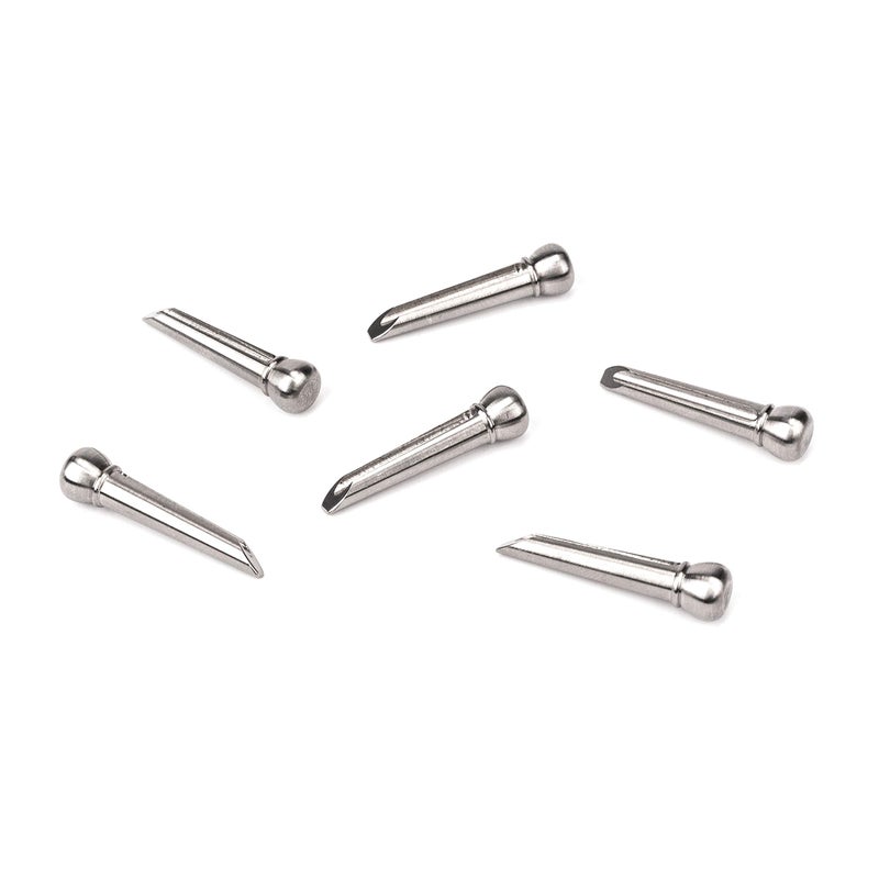 Planet Waves D'Addario Accessories Titanium Bridge Pins, by D'Addario (PWPS13),Black - Image 1