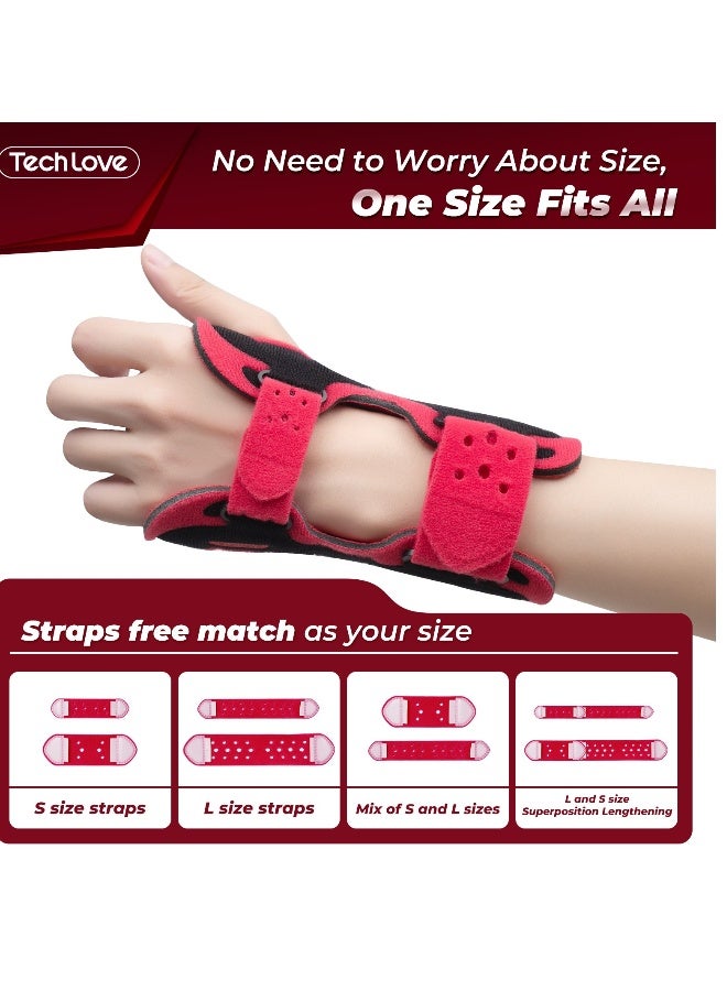 Generic Sprain splint compression wrist sheath wrist joint breathable fixator brace protector  - Image 5