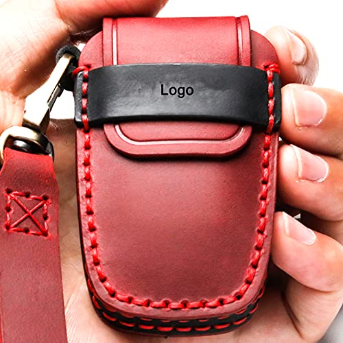LYGKMU Car Key Fob Cover Case Compatible with Toyota Keyless Remote Control 2022、2021、2020、2019、2018、2017、2016 RAV4 Camry Corolla Avalon Tacoma Highlander 4Runner Tundra Prius Prado etc.（AN-Red） - Image 5