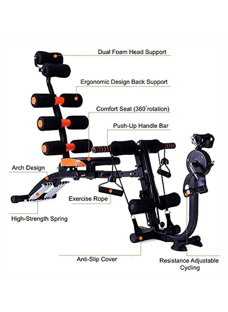Generic Professional Six Pack Abdominal Machine With Pedal  - Image 2