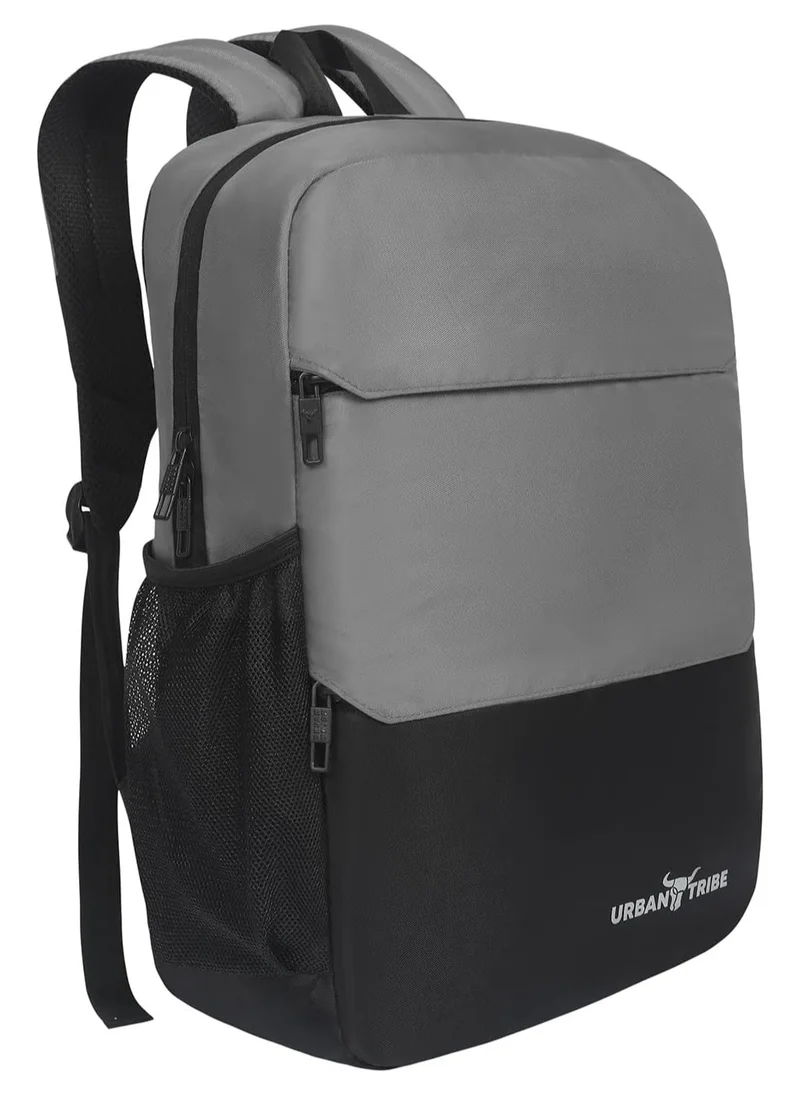 إربان ترايب URBAN TRIBE Vixen 16 Liters Grey Laptop Office Travel Backpack For Men And Women, Boys And Girls