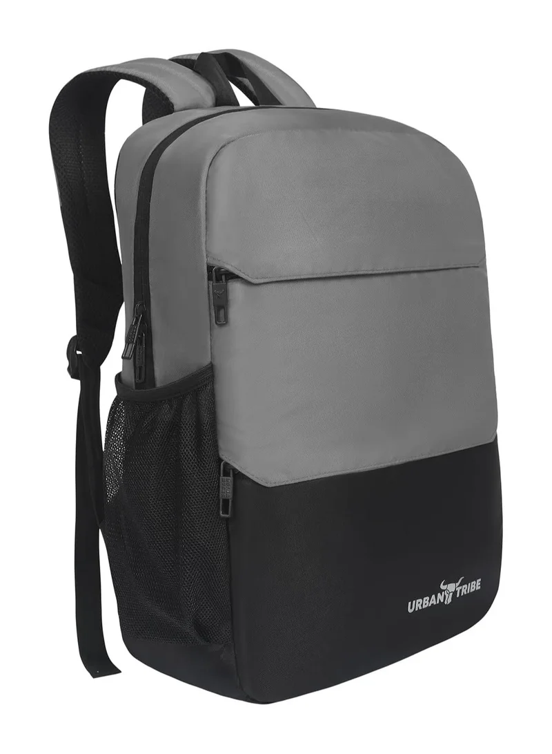 إربان ترايب URBAN TRIBE Vixen 16 Liters Grey Laptop Office Travel Backpack For Men And Women, Boys And Girls