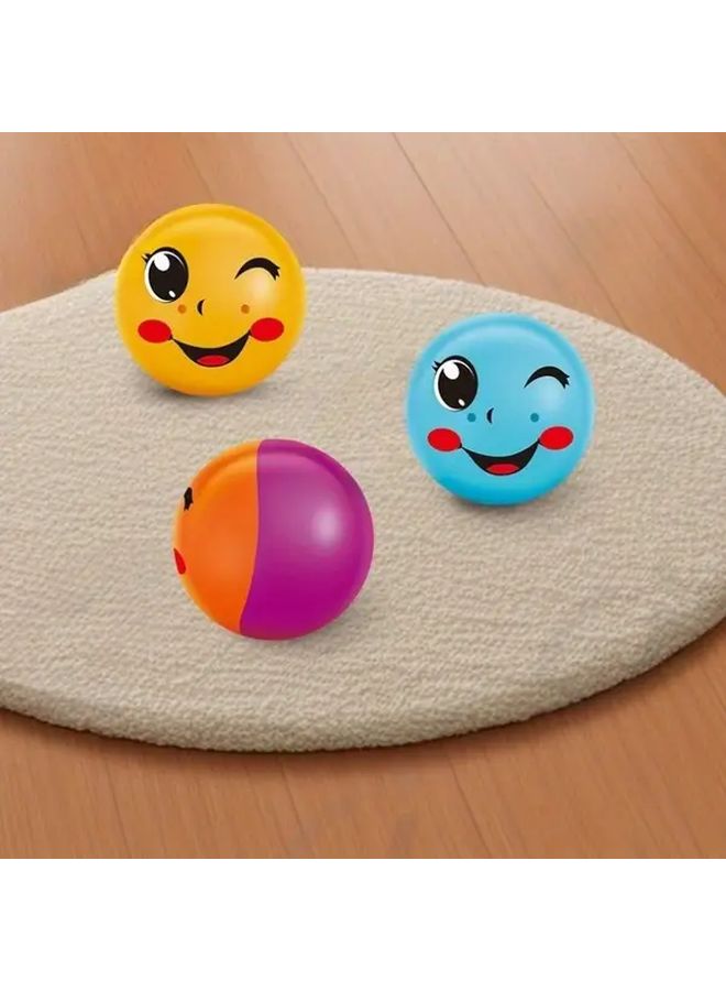 Colorful Rolling Ball Stacking Toy Set Educational Shape Recognition Gift for Kids - Image 4