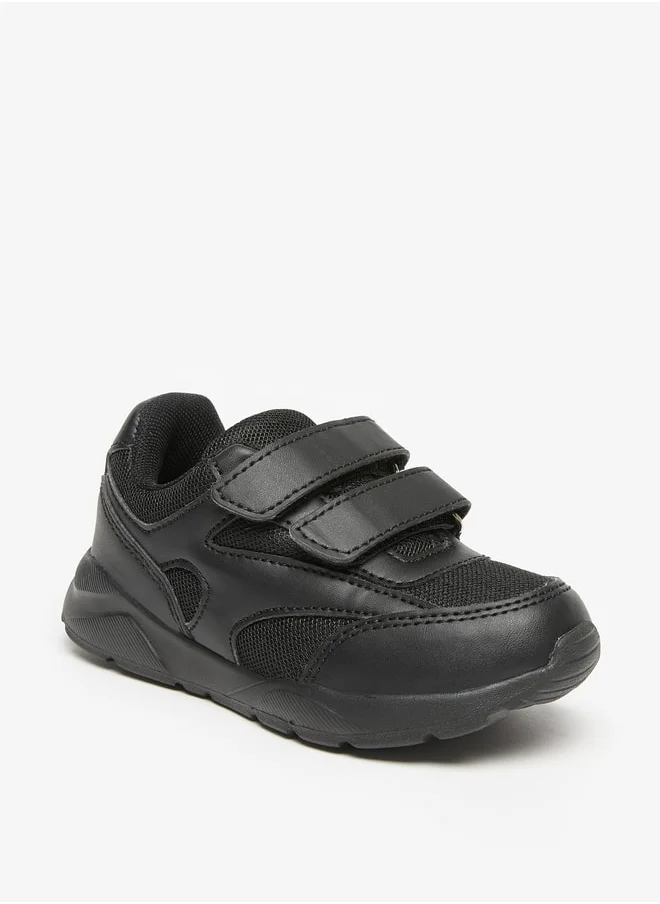 ال بي ال من شو اكسبرس Boys Panelled Sports Shoes School Shoes With Hook And Loop Closure