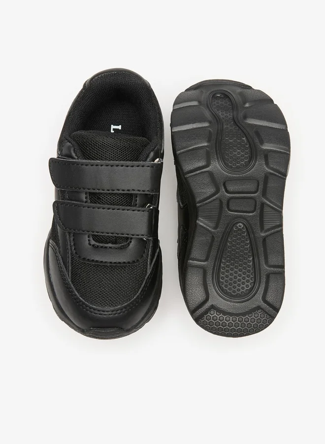 ال بي ال من شو اكسبرس Boys Panelled Sports Shoes School Shoes With Hook And Loop Closure