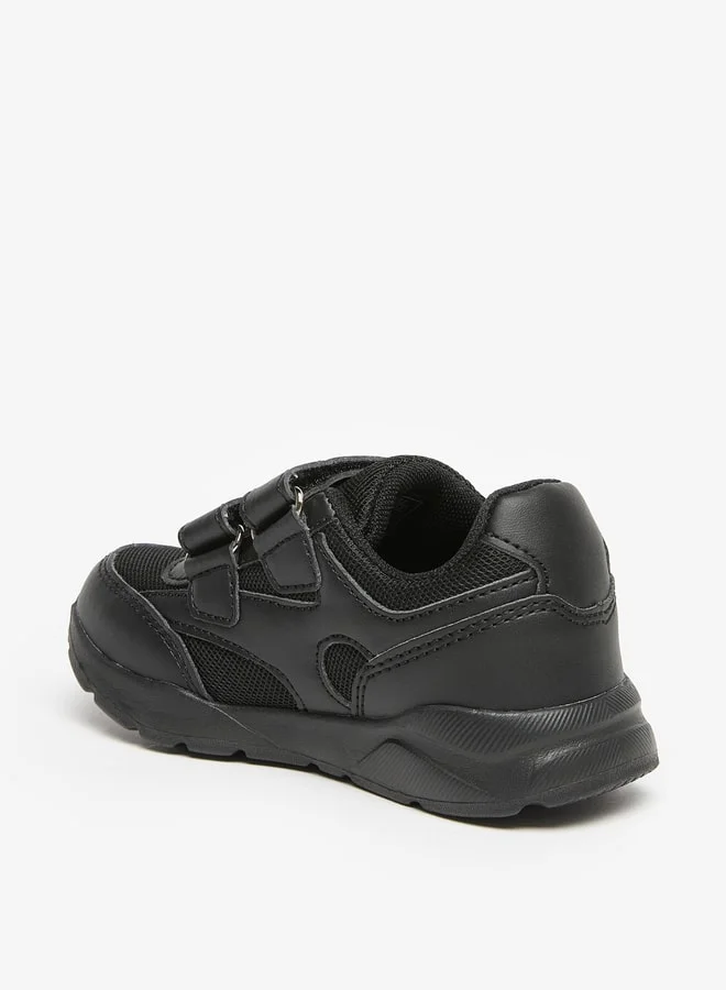 ال بي ال من شو اكسبرس Boys Panelled Sports Shoes School Shoes With Hook And Loop Closure