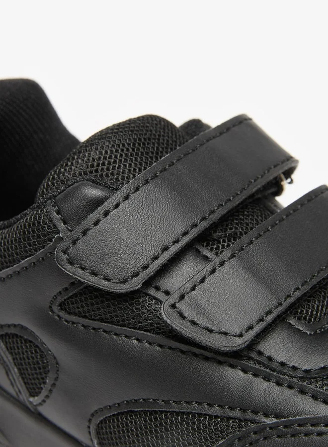 ال بي ال من شو اكسبرس Boys Panelled Sports Shoes School Shoes With Hook And Loop Closure