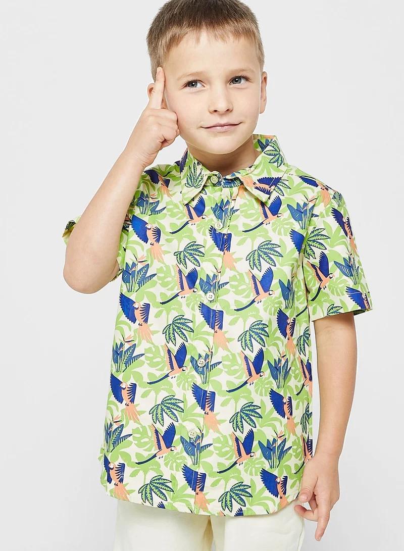 Pinata Printed Shirt & Shorts Set