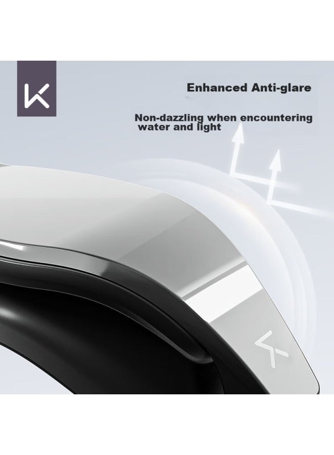 Keep Swimming Goggles, High-definition Anti-fog Waterproof, For Men And Women, Racing Clear Lens, Coated Professional Equipment, Piano Black - Image 3
