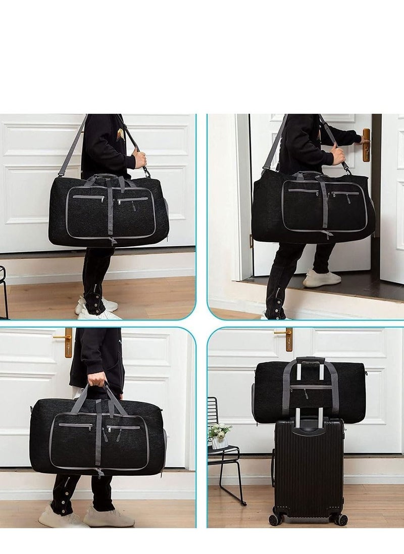 Cool Baby COOLBABY Travel Duffle Bag,115L Foldable Travel Duffel Bag with Shoes Compartment Overnight Bag for Men Women Waterproof  - Image 2