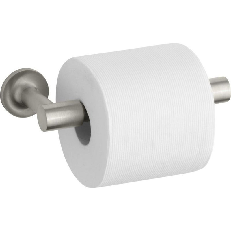 Kohler KOHLER K-14377-BN Purist Pivoting Toilet Tissue Holder  Vibrant Brushed Nickel  - Image 1
