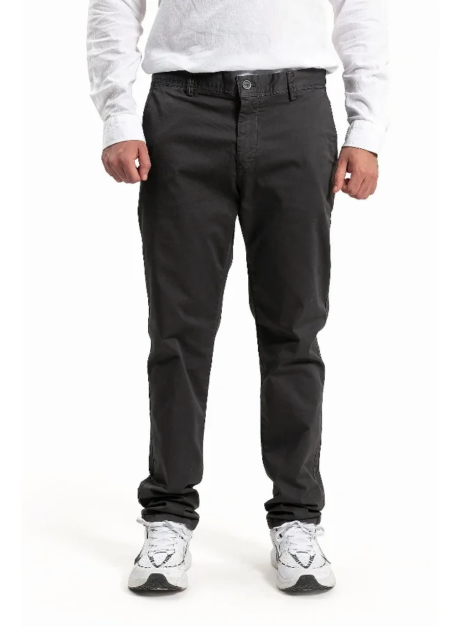 Wecre8 Men's Dark Gray Classic Trousers