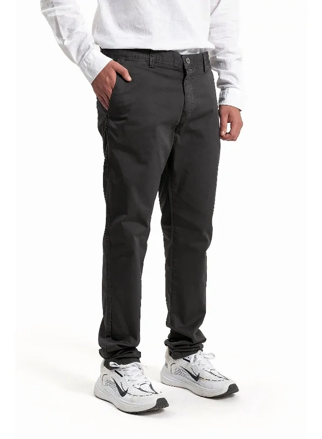 Wecre8 Men's Dark Gray Classic Trousers