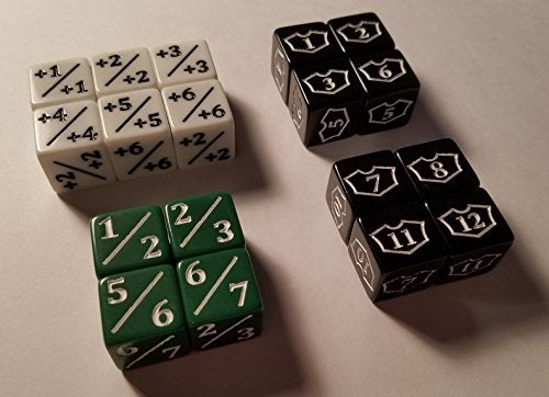 quEmpire 18x Counter Tarmogoyf  Loyalty Dice for Magic The Gathering and Other GamesCCG MTG - Image 1