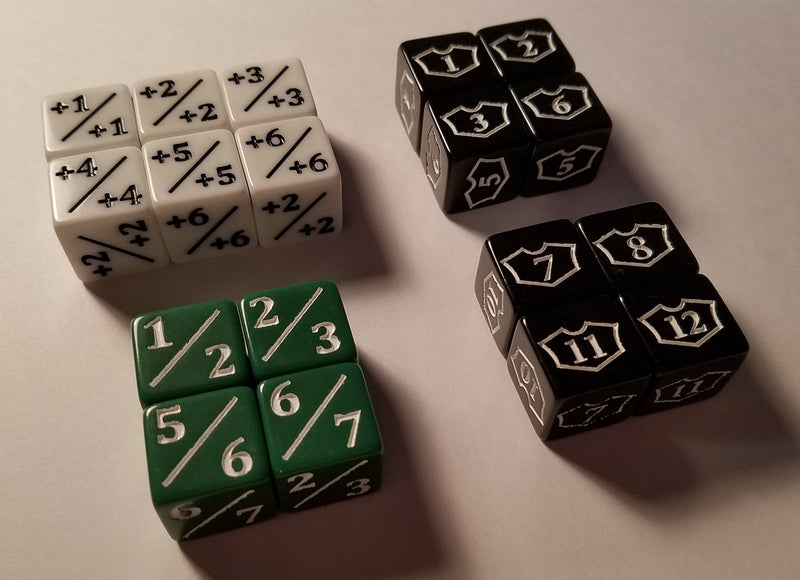 quEmpire 18x Counter Tarmogoyf  Loyalty Dice for Magic The Gathering and Other GamesCCG MTG - Image 2