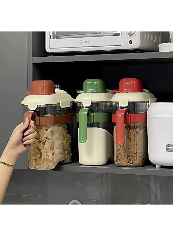 Snacks Cereal Storage Container with Airtight Lid and Side Lock 2.8L - Image 3