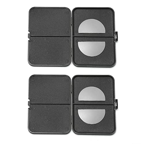 OKH 2-pack Stick-on Bifocal Lenses Reader, Adhesive Magnifying Reading Lenses for Glasses Goggles (+1.75 Diopters) - Image 1