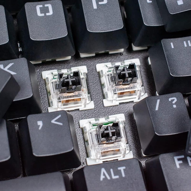 MarsHopper OUTEMU Black Switch 3-Pin Key Switch Replacemen - Cherry MX Equivalent DIY Replaceable Switches for Mechanical Gaming Keyboards(90PCS) - Image 3