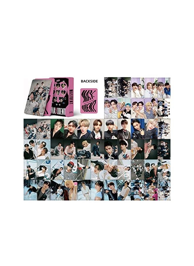 erorex - 55 Pcs Stray Kids Photocards SKZ's New Album Photocards, Stray Kids Merchandise Gift Stray Kids Oddinary Mini Lomo Card Set, Kpop SKZ's Greeting Cards Set for SKZ Fans Stay Collection - Image 1