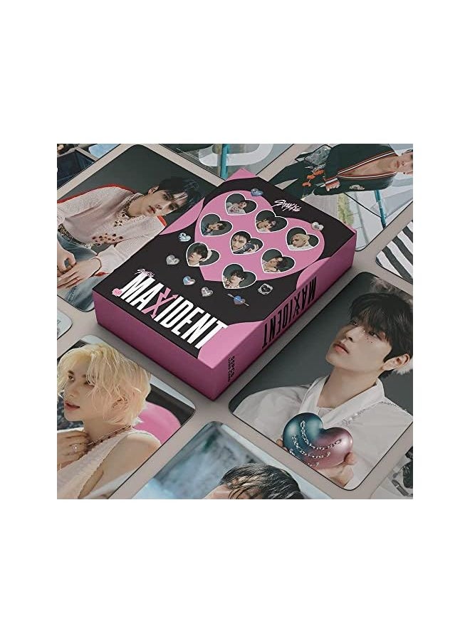 erorex - 55 Pcs Stray Kids Photocards SKZ's New Album Photocards, Stray Kids Merchandise Gift Stray Kids Oddinary Mini Lomo Card Set, Kpop SKZ's Greeting Cards Set for SKZ Fans Stay Collection - Image 1