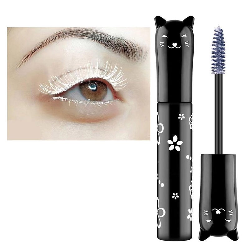 White Mascara For Eyelashes Waterproof Primer Eyes Makeup Voluminous Colored Best Benefit Lengthening Curling Defining Natural Hypoallergenic Halloween Party Stage Use